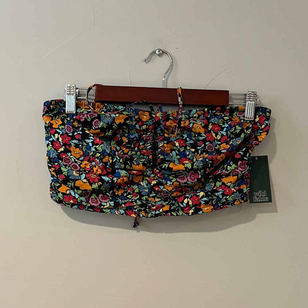 Wild Fable Floral Crop Top